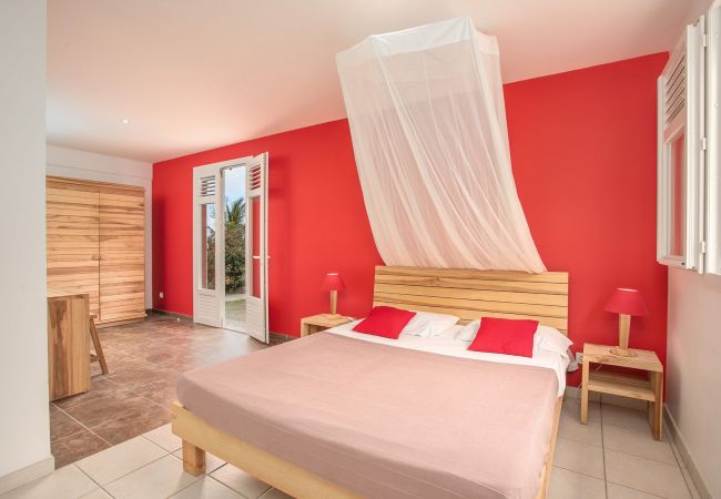 Chambre à coucher, Villa Amarante, Sainte-Luce, Martinique