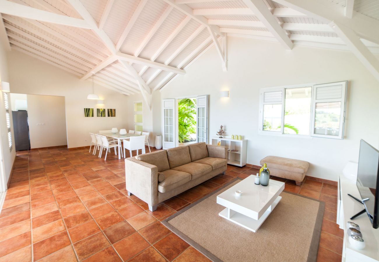 Living room, Villa Azura, Le Vauclin, Martinique