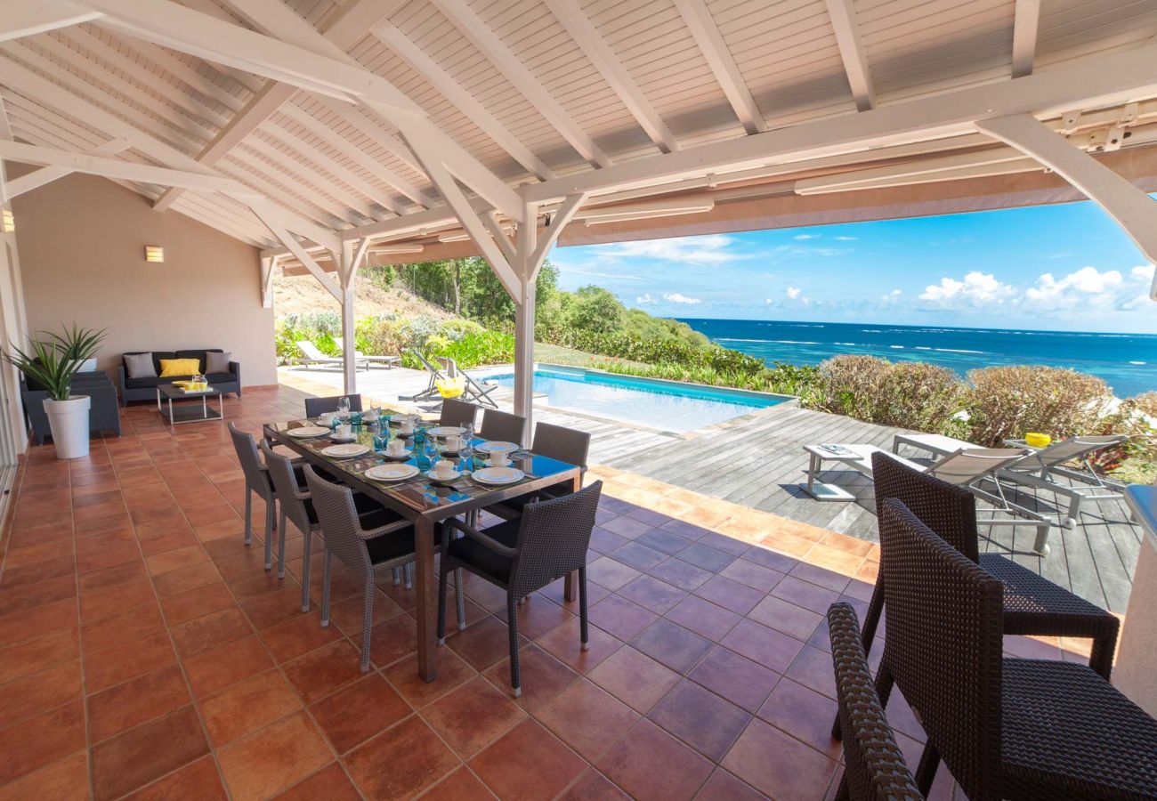 Terrace, Villa Azura, Le Vauclin, Martinique