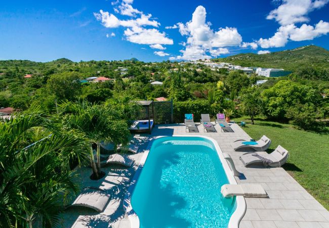 Villa to rent with pool and garden in Martinique