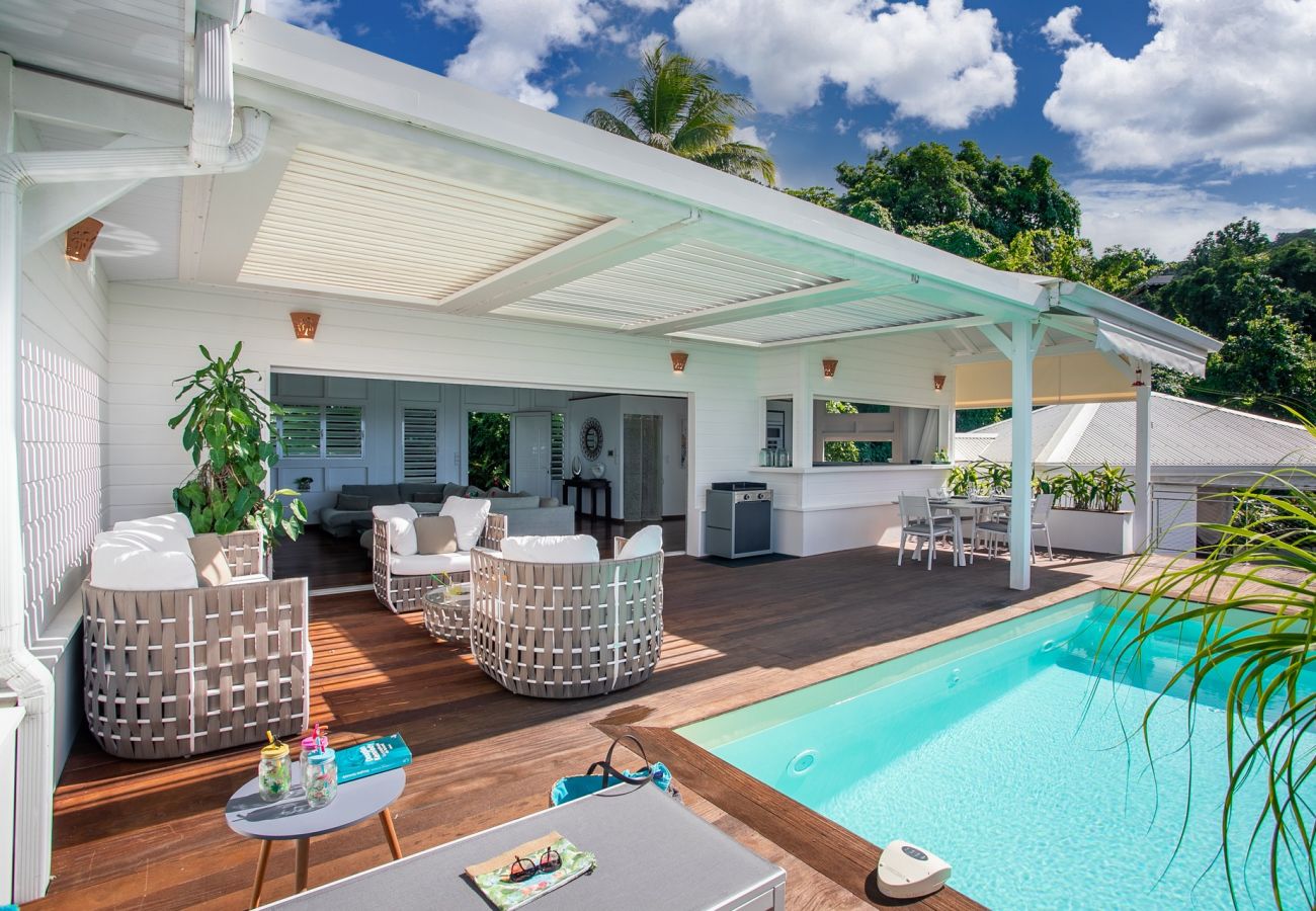 Terrace, Villa Doma'Lyne, Les Trois-Ilets, Martinique