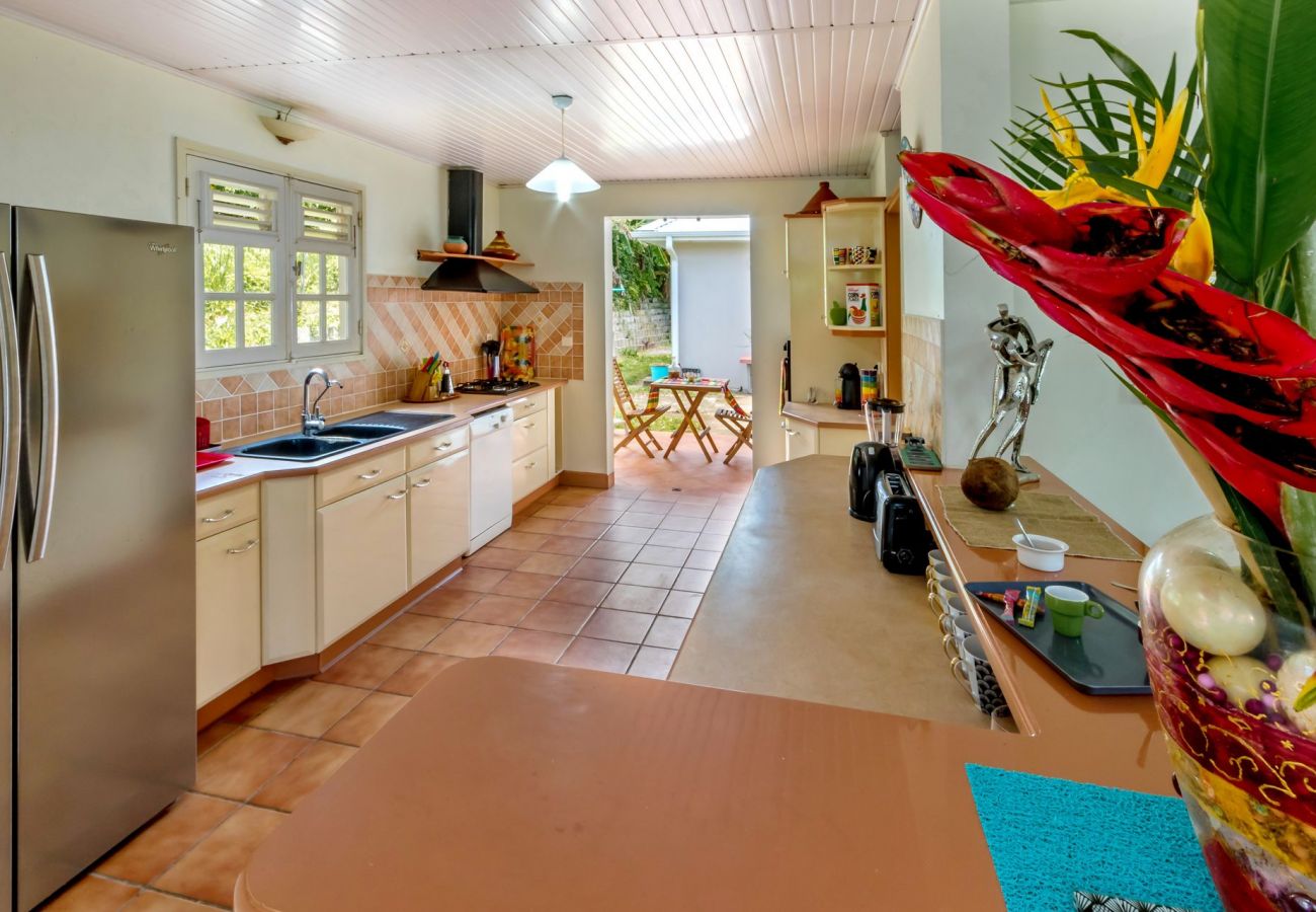 Kitchen, Villa Pineapple, Le Robert, Martinique