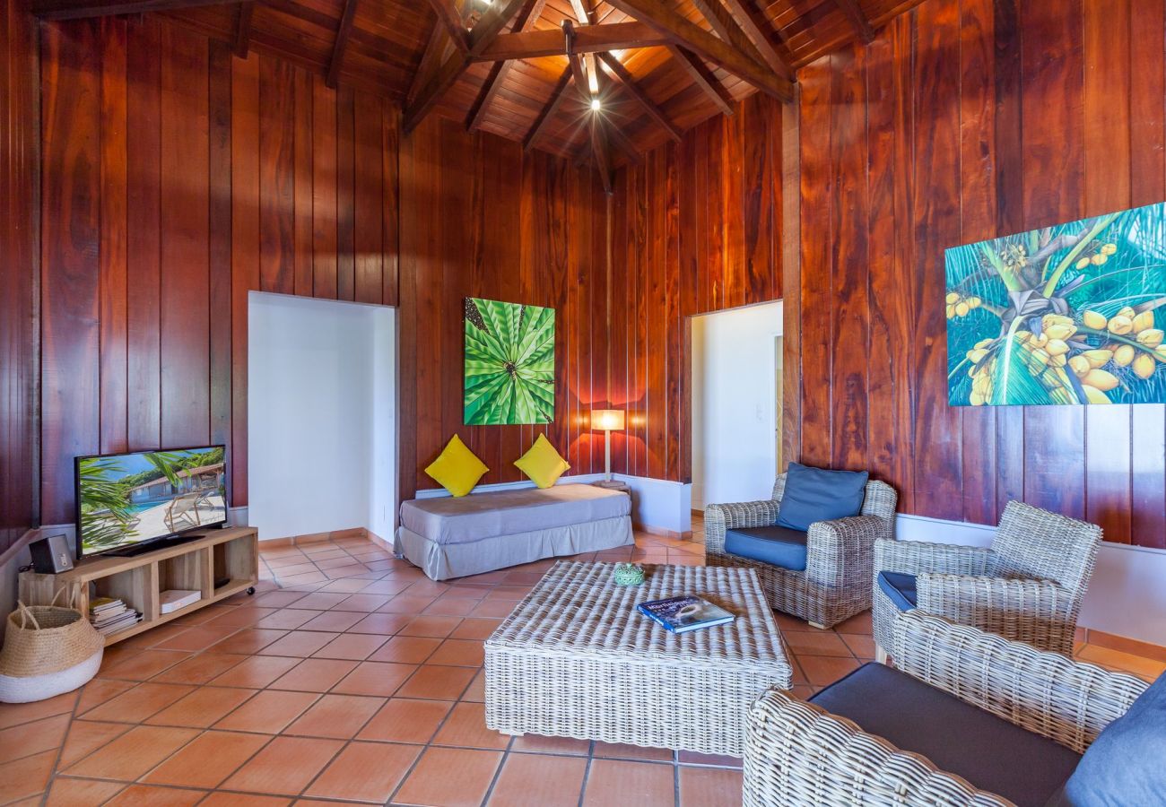 Living room, Villa Plein Ciel, Le Vauclin, Martinique