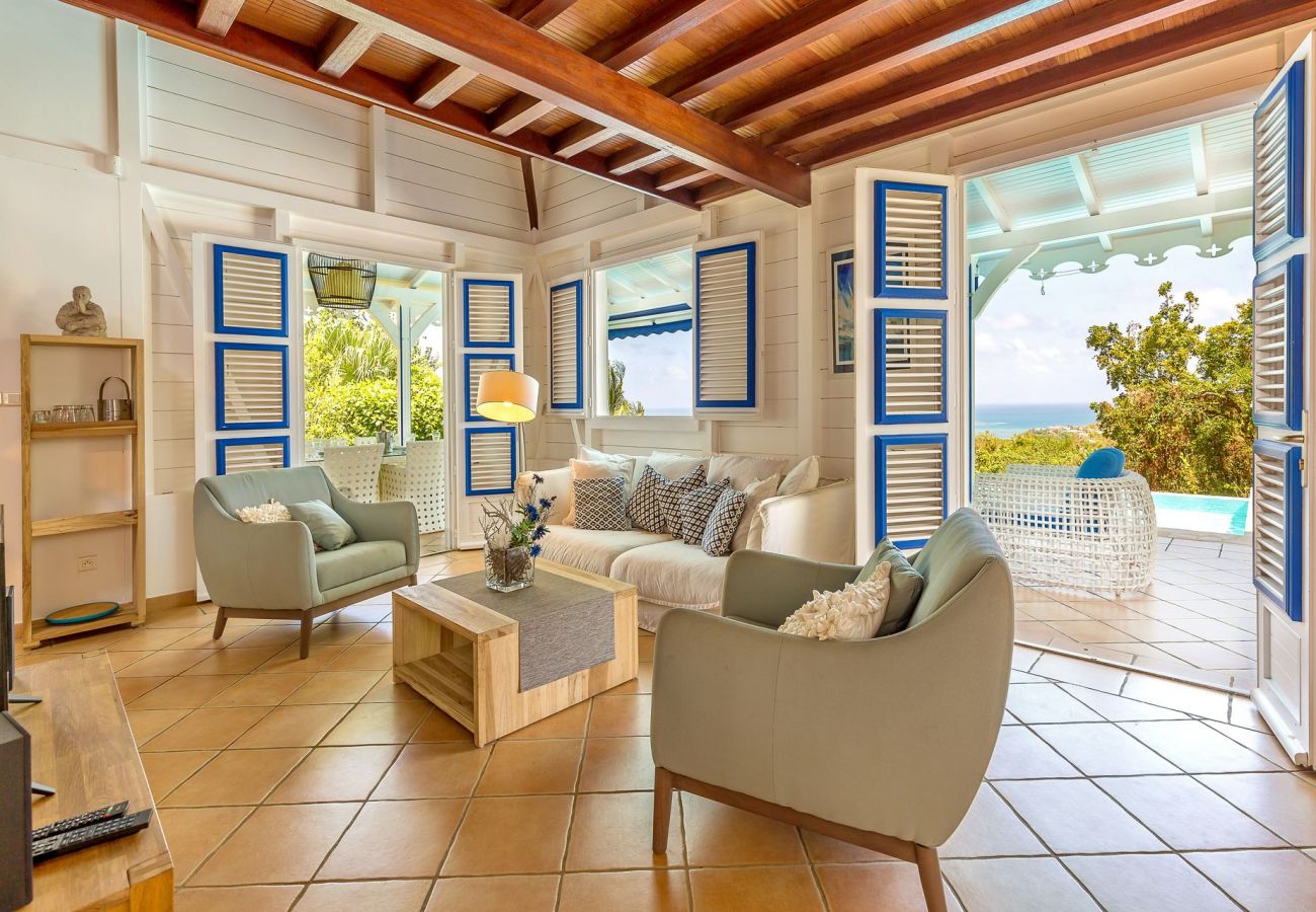 Living room, Villa Thera, Le Vauclin, Martinique