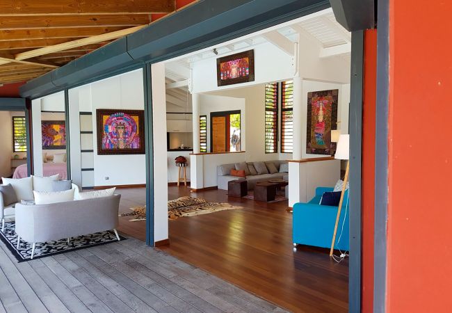 Living room, Villa Venuzia, Petit Bourg, Guadeloupe