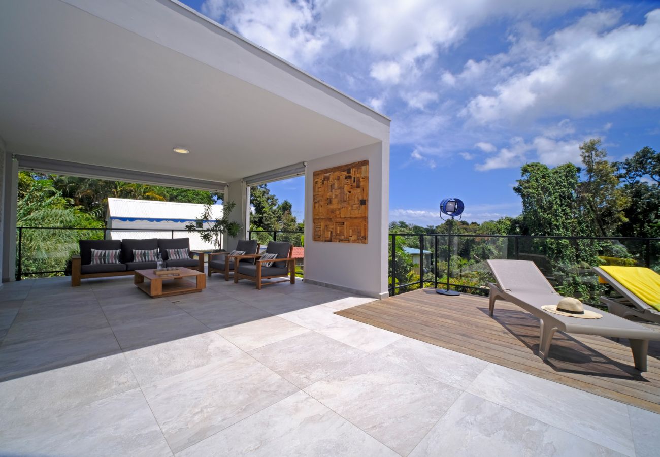 Terrace, Villa So Quiet, Petit-Bourg, Guadeloupe, Archipel Evasion