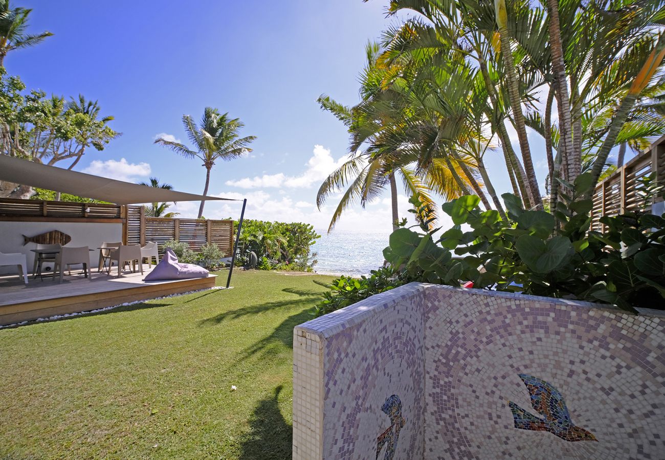 Luxury waterfront villa rental in Guadeloupe