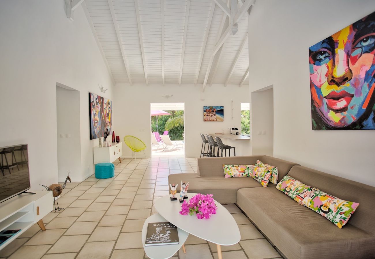 Living-room, Villa Avocatier, Guadeloupe, Archipel Évasion