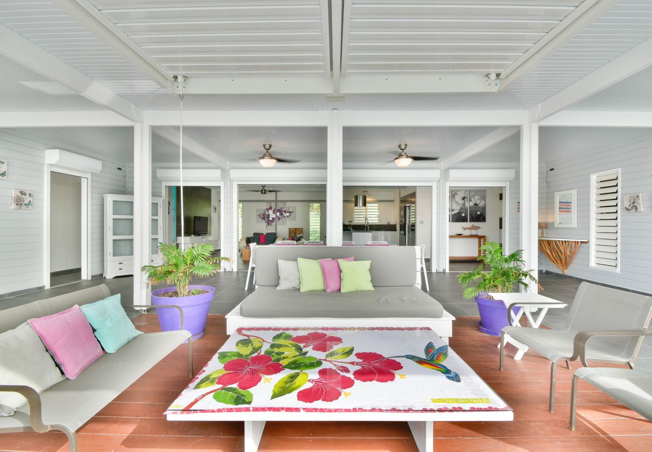 Living room, Villa Florence, Saint François, Martinique, Archipel Évasion