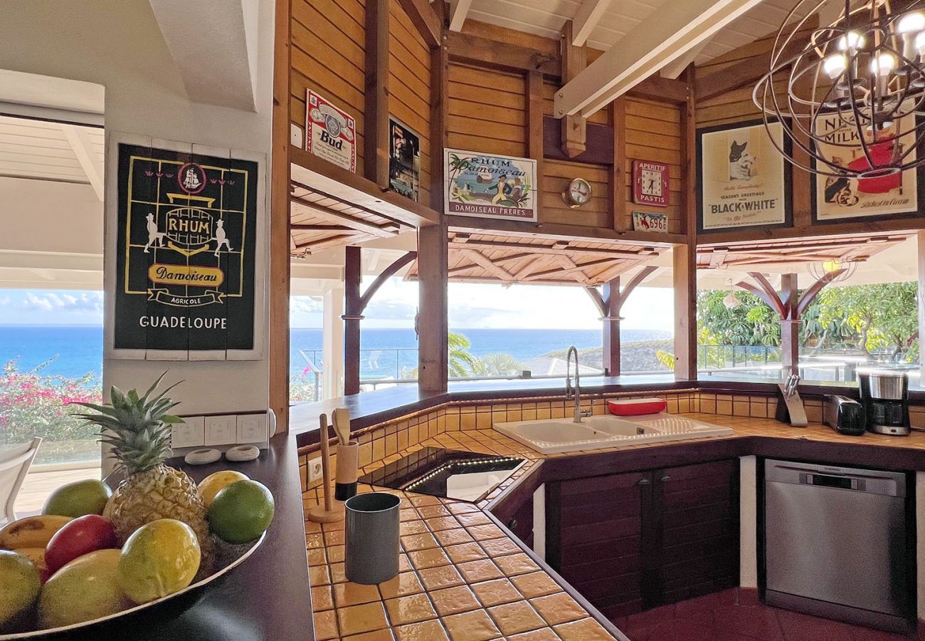 Kitchen, Villa La Barque Tropicale, Saint-François, Guadeloupe, Archipel Evasion