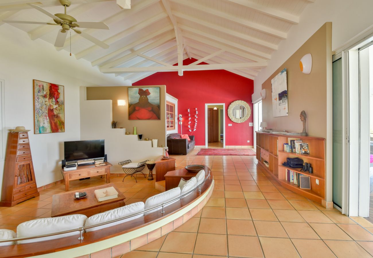 Living room, Villa Swann, Le Gosier, Guadeloupe, Archipel Evasion