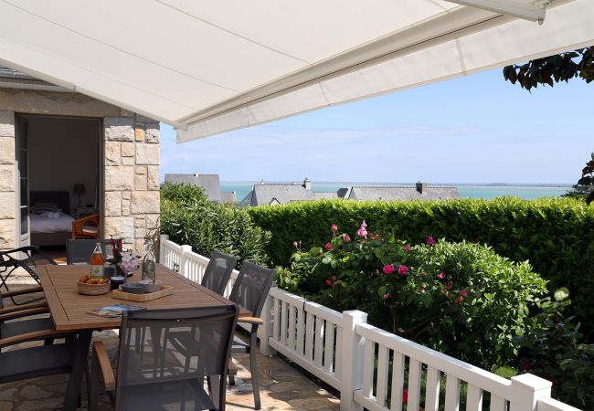 Villa for rent with sea view in Saint Méloir des Ondes, Brittany