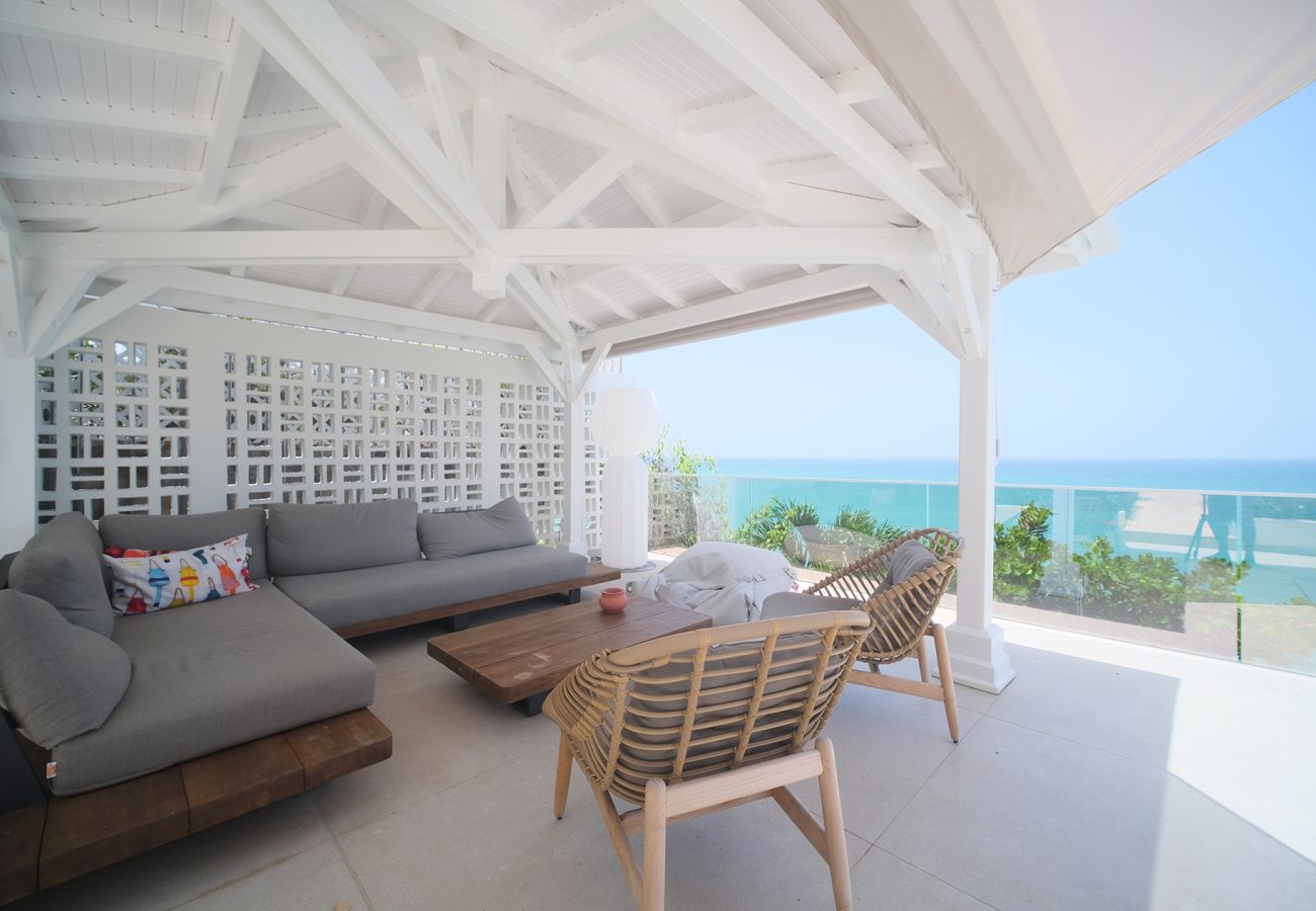 Living Room Villa Pélican Bleu 