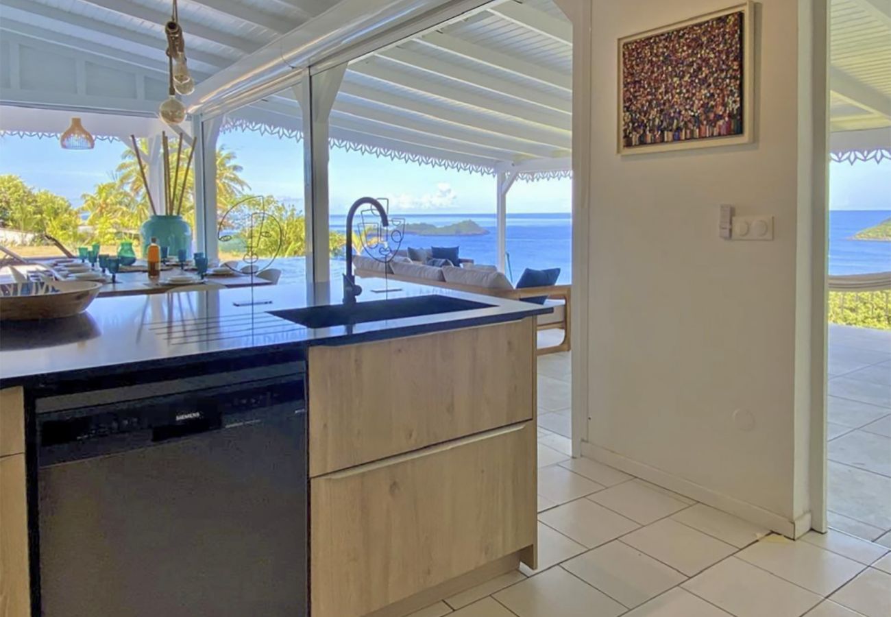 Villa in Bouillante - Island View