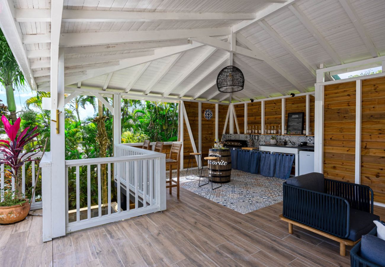 Sea view terasse, villa renatm Martinique