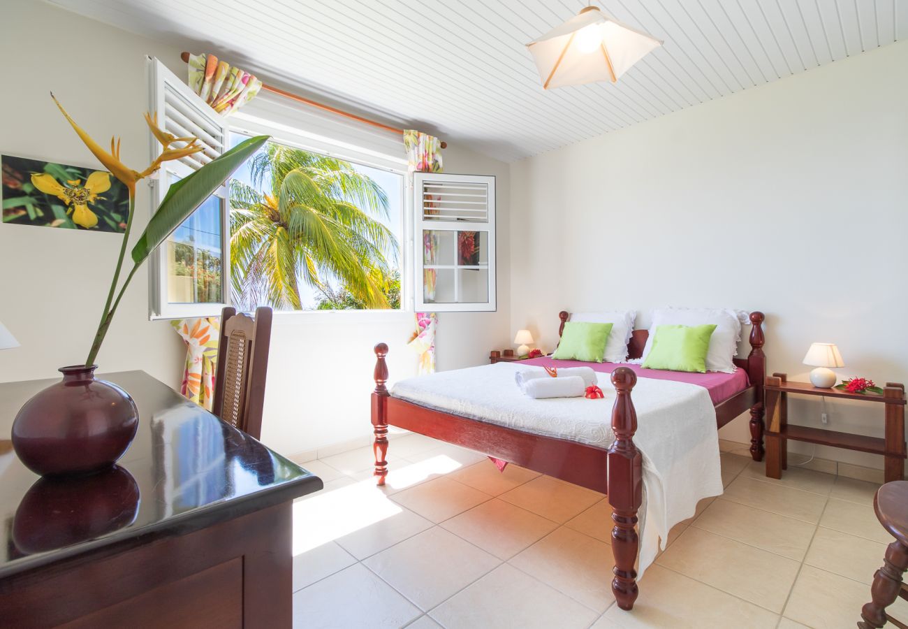 Chambre à coucher, Villa Ahi Na Ma, Case Pilote, Martinique