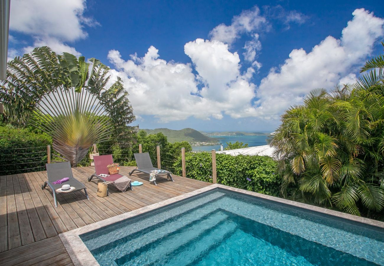 Villa 3 chambres avec piscine et vue mer panoramique