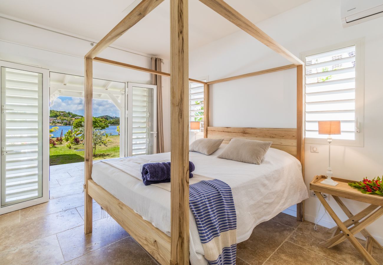 Chambre à coucher, Villa Céladon, Le Francois, Martinique
