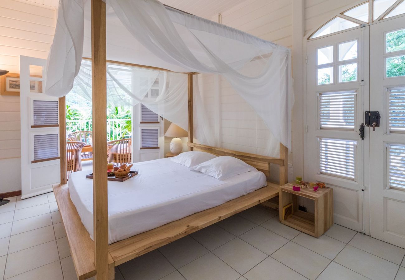 Chambre à coucher, Villa Mabouya, Les Anses-d'Arlet, Martinique