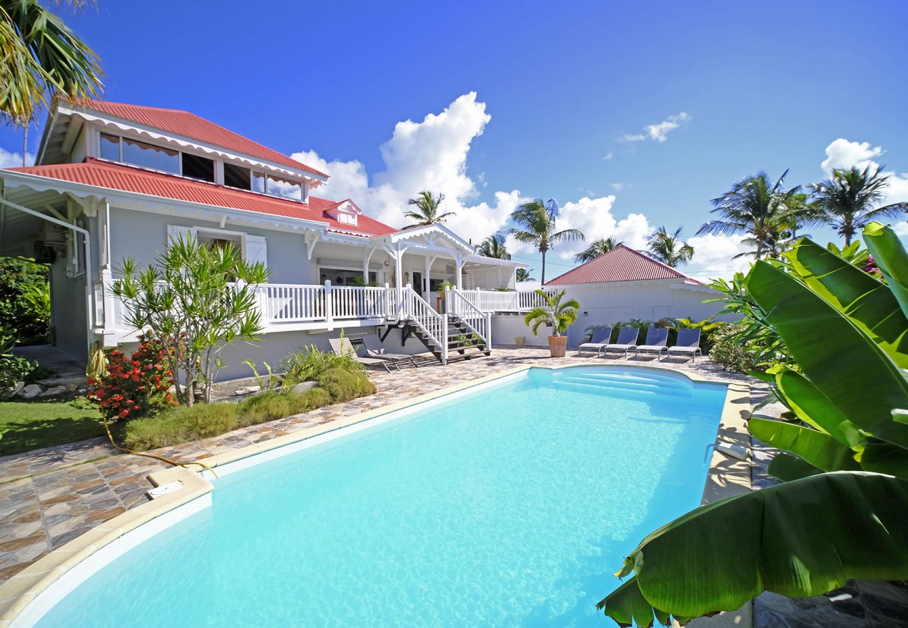 Villa à louer plage à pied Guadeloupe