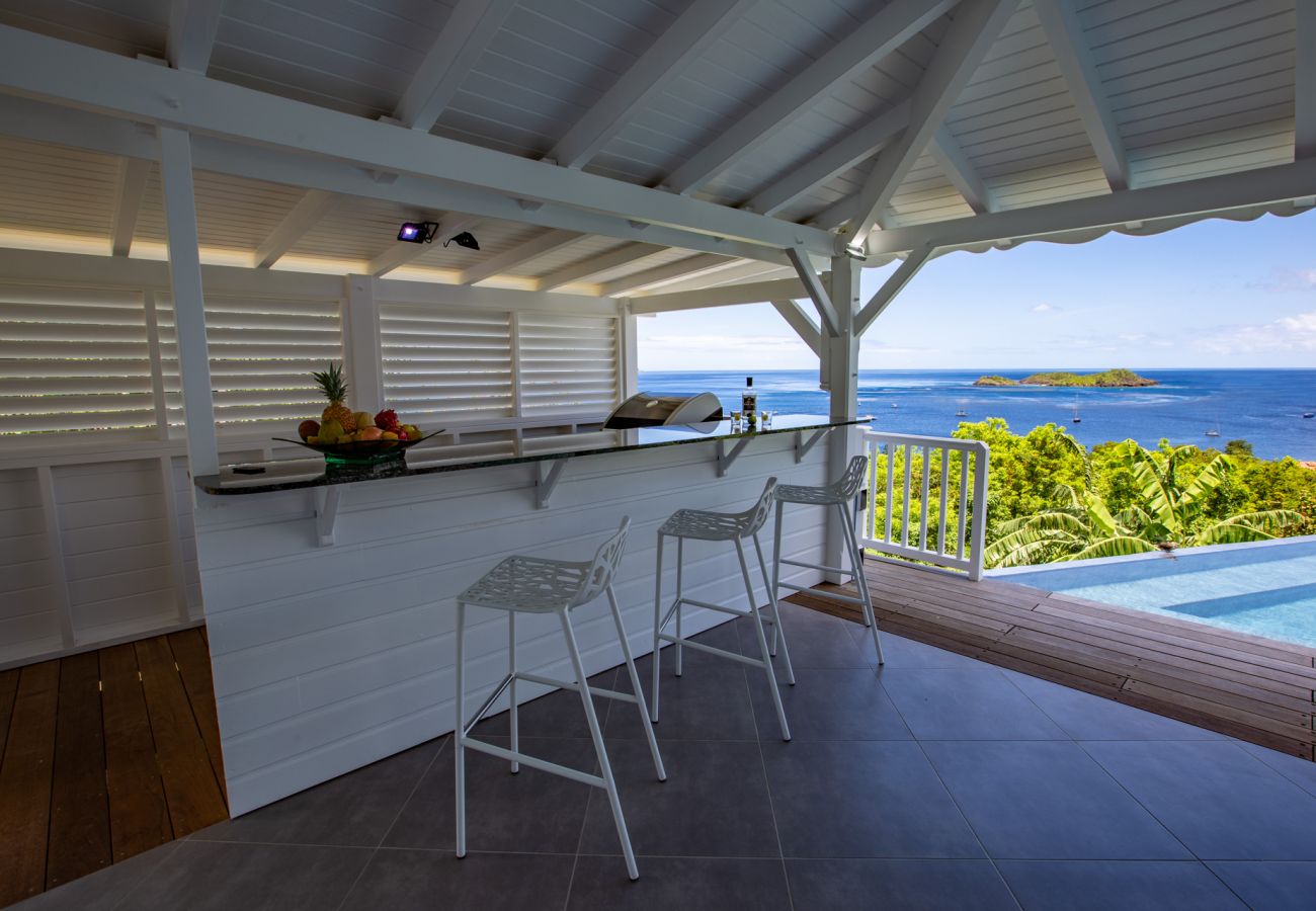 Louer une villa vue mer, Guadeloupe