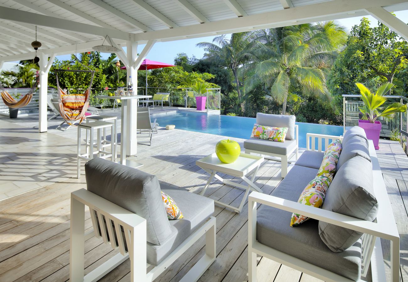 Terrasse, Villa Avocatier, Guadeloupe, Archipel Évasion