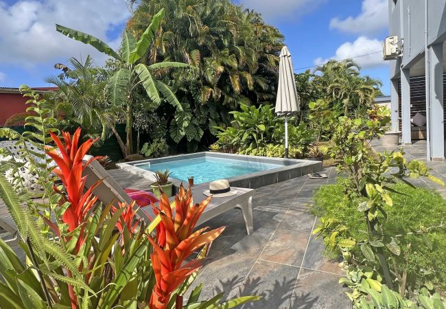 Location maison de vacances au coeur d'un écrin de verdure en Guadeloupe