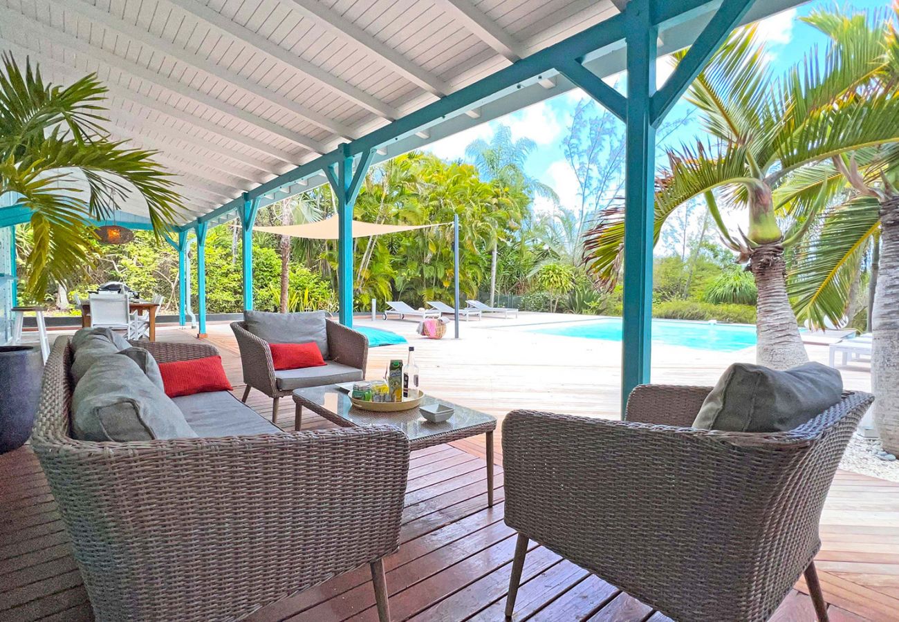Maison de vacances à louer en Guadeloupe pouvant accueillir 12 personnes
