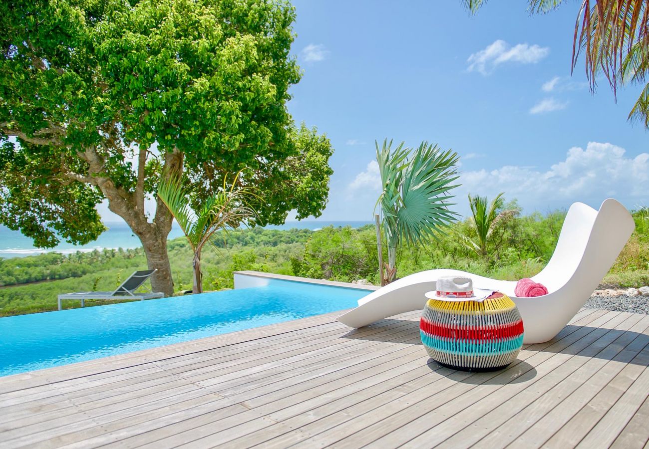 Louer une villa en Guadeloupe plage à pied