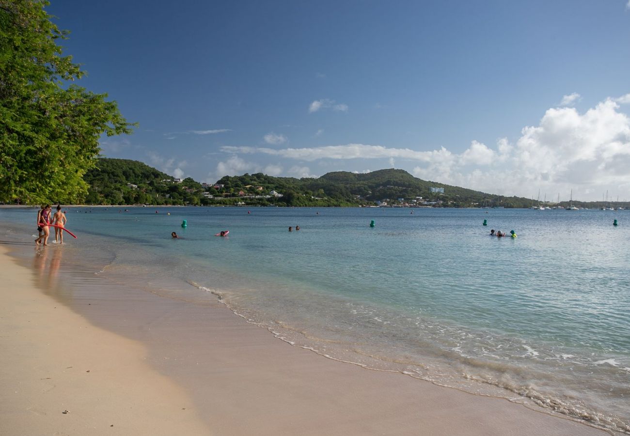Plage de Pointe Marin, Villa Beachside, Sainte Anne, Martinique, Archipel Évasion