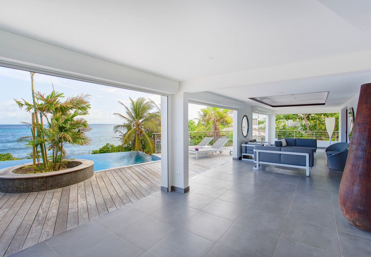 Location villa  vue mer à Saint François, Guadeloupe