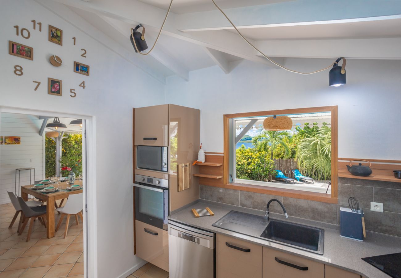 Location de villa pour 8 personnes, sud Martinique.