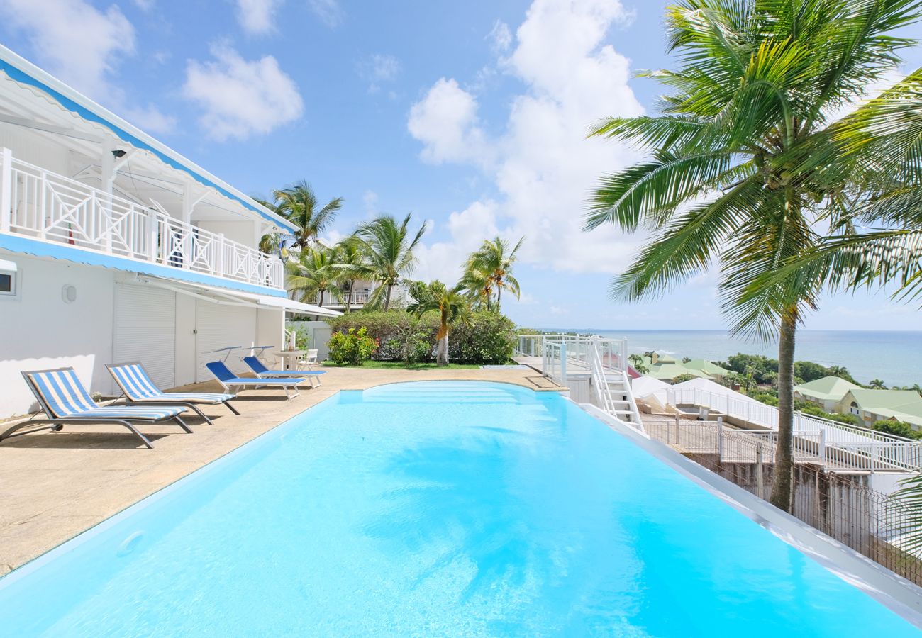 Location saisonnière plage à pied, Saint François, Guadeloupe