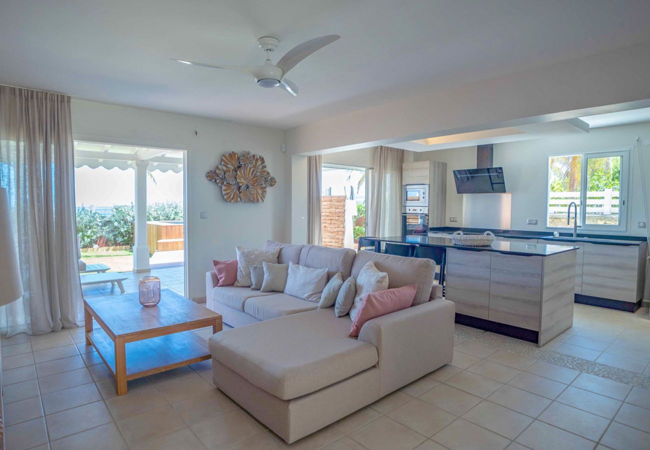 Maisons de vacances piscine, 8 personnes, Guadeloupe